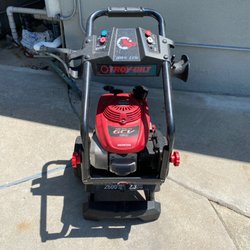 Bob's Garden Equipment Lawn Mower & Chain Saw - Pressure washer after paying $20 to fix it myself.