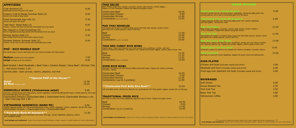 Menu photo 8 Wicked Pho El Paso, TX Menu photo 8 Wicked Pho El Paso, TX