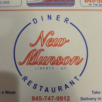 New Munson Diner - Breakfast & Brunch Near Me - Liberty, New York New Munson Diner - Breakfast & Brunch Near Me - Liberty, New York