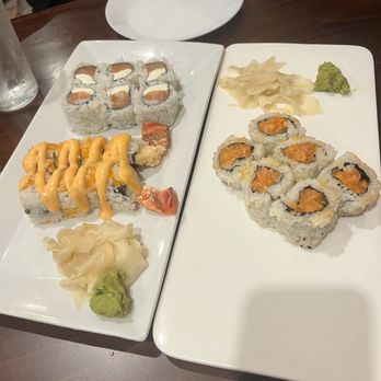 Sushi Hana - Spicy Lobster Roll Philadelphia Roll Spicy Salmon Roll - Japanese Near Me - Towson, Maryland Sushi Hana - Spicy Lobster Roll Philadelphia Roll Spicy Salmon Roll - Japanese Near Me - Towson, Maryland