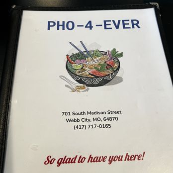 Pho-4-Ever - Vietnamese Near Me - Webb City, Missouri