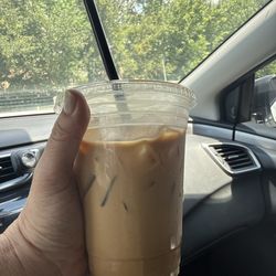 Blackwater Coffee Roasters - Delicious decaf oat milk iced hazelnut latte.