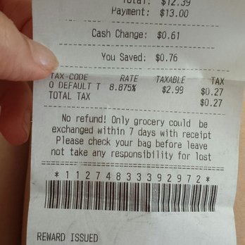 Jmart - My receipt with $1 off coupon. - International Grocery Near Me - Brooklyn, New York Jmart - My receipt with $1 off coupon. - International Grocery Near Me - Brooklyn, New York