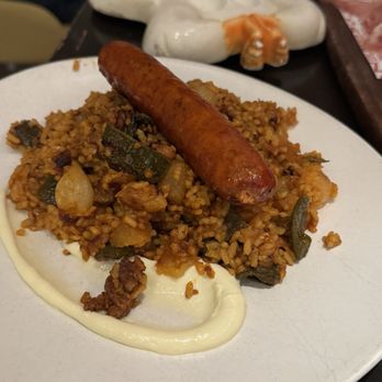 Jaleo - Special paella crisco and pork this was okay. Missing the crispy sides - Spanish Near Me - Las Vegas, Nevada Jaleo - Special paella crisco and pork this was okay. Missing the crispy sides - Spanish Near Me - Las Vegas, Nevada