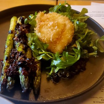 Fiorella - Sunset - RW Chilled Asparagus and Fried Egg ($45) - Italian Near Me - San Francisco, California Fiorella - Sunset - RW Chilled Asparagus and Fried Egg ($45) - Italian Near Me - San Francisco, California
