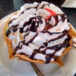 Casa Garcia Mexican Restaurant - Fried Ice Cream = maybe the best in town?