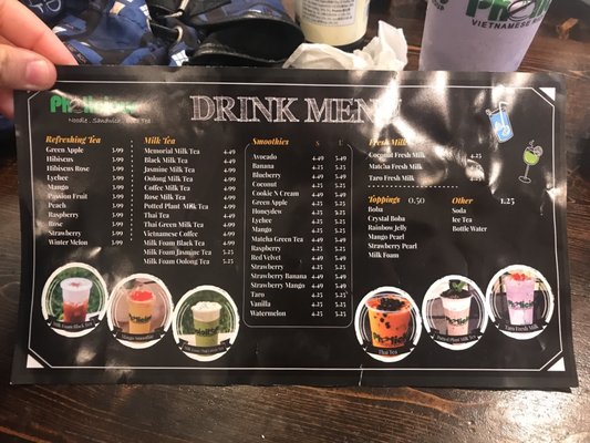 Menu photo 3 Pholicious Houston, TX