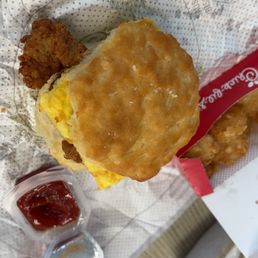 Chick-fil-A Chicken Biscuit with Egg