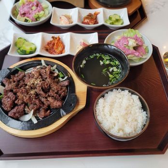 Bene Korean BBQ - Galbit lunch set. Loved the grilled marinated ribeye with the flavor of the smoke from the grill. - Korean Near Me - Atlanta, Georgia Bene Korean BBQ - Galbit lunch set. Loved the grilled marinated ribeye with the flavor of the smoke from the grill. - Korean Near Me - Atlanta, Georgia