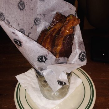 Ted's Bulletin Reston - Bacon jerky - so good! Sweet & smoky - Breakfast & Brunch Near Me - Reston, Virginia Ted's Bulletin Reston - Bacon jerky - so good! Sweet & smoky - Breakfast & Brunch Near Me - Reston, Virginia