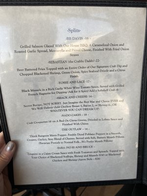 Menu photo 4 Split Social Kitchen Springfield, MO