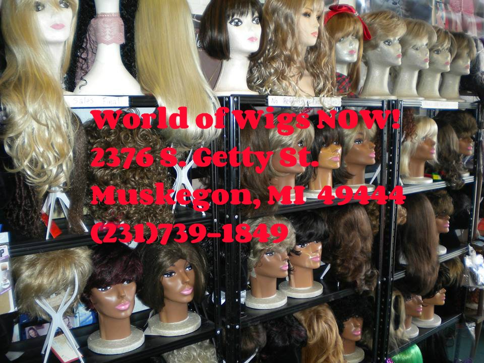 WORLD OF WIGS Updated July 2024 2376 S Getty St, Muskegon, Michigan