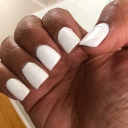 My nails look like they've gone through an earthquake My nails look like they've gone through an earthquake