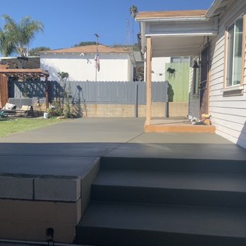 David Construction - Leveled floor; was on a slope; added steps - Masonry/Concrete Near Me - Inglewood , California