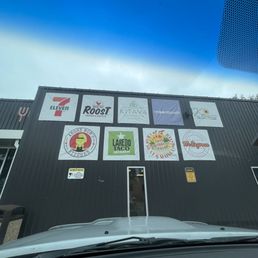 View from the parking lot