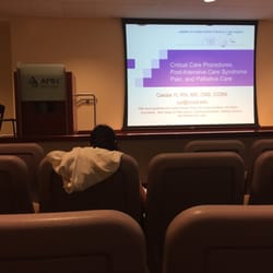 AMN Healthcare - This is the lecture hall you'll become very familiar with if you're a transitioning ICU nurse...all the CCIP classes take place here!