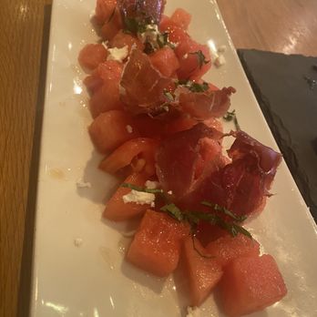 Bulla Gastrobar - Watermelon Salad - Spanish Near Me - Plano, Texas Bulla Gastrobar - Watermelon Salad - Spanish Near Me - Plano, Texas