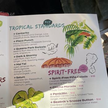 Beatnik On The River - Cocktail menu - Cocktail Bars Near Me - Chicago, Illinois Beatnik On The River - Cocktail menu - Cocktail Bars Near Me - Chicago, Illinois