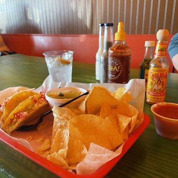 Taco Mama - Lawndale - Tacos with Chips with Salsa Hot Tomatillo - Mexican Near Me - Greensboro, North Carolina Taco Mama - Lawndale - Tacos with Chips with Salsa Hot Tomatillo - Mexican Near Me - Greensboro, North Carolina