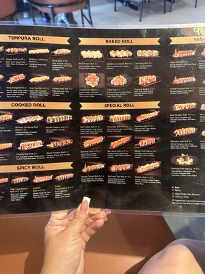 Menu photo 1 AYCE Sushi Las Vegas, NV