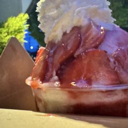 Strawberry Shaved Ice Cream Strawberry Shaved Ice Cream