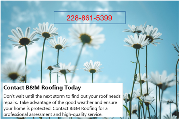 Slide of B & M Roofing