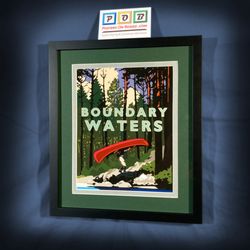 Posters On Board - A Boundary Waters of Minnesota Art Print beautifully framed at POSTERS ON BOARD!