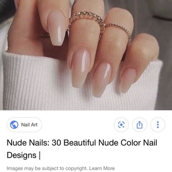 CK nails  - This is the shape I asked for. I was charged extra $ for requesting this shape - Nail Salons Near Me - Westmont, Illinois