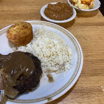 Johnny's Restaurant - Hamburger steak Mac and cheese rice yams - Diners Near Me - Homewood, Alabama Johnny's Restaurant - Hamburger steak Mac and cheese rice yams - Diners Near Me - Homewood, Alabama