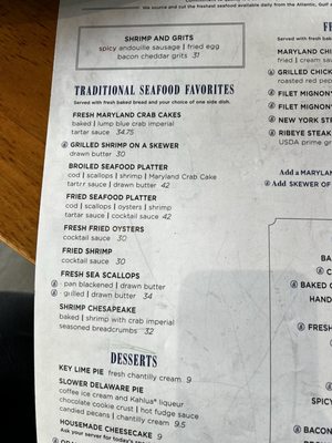 Menu photo 1 Chesapeake’s Gatlinburg, TN Menu photo 1 Chesapeake’s Gatlinburg, TN