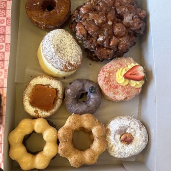 Friendly Donuts - Flan donut, French Cream Doughnut, Strawberry Shortcake donut, Creme Brulee Dossant, Thai Tea Cream, Guava Fritters, ube Mochi Donut - Donuts Near Me - Orange, California Friendly Donuts - Flan donut, French Cream Doughnut, Strawberry Shortcake donut, Creme Brulee Dossant, Thai Tea Cream, Guava Fritters, ube Mochi Donut - Donuts Near Me - Orange, California