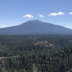 HillCrest Rest Area - View from the vista point near CA-299