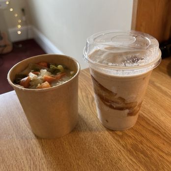 Life Alive Organic Cafe Brookline - lemony orzo soup + tahini date smoothie - Cafes Near Me - Brookline, Massachusetts Life Alive Organic Cafe Brookline - lemony orzo soup + tahini date smoothie - Cafes Near Me - Brookline, Massachusetts
