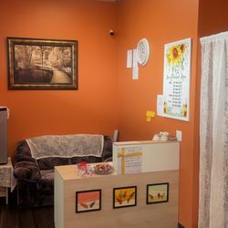 Sunflower Massage Spa - Front desk at Sunflower Massage Spa in Corvallis, OR