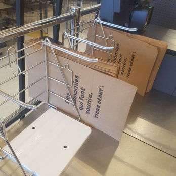 Giant Tiger - Checkout area with brown paper bags - Department Stores Near Me - Winnipeg, Manitoba