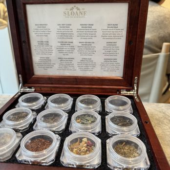 Holts Café - Vancouver - Tea selection - Cafes Near Me - Vancouver, British Columbia