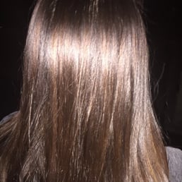 Did not straighten my hair! Can't stop playing with it--best of all frizz free (even after a day in Disneyland)