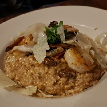 The Chef's Table - Wild Mushroom Risotto with Prawns - New American Near Me - Rocklin, California