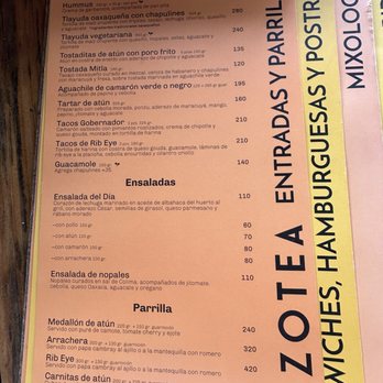 La Azotea - Apps and salads I believe - Bars Near Me - Ciudad de México, DIF