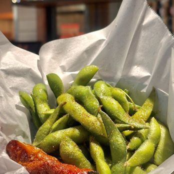 Malai Kitchen - This is the edamame... tasty with the dry mild seasoning they top it with. Crowd pleaser. - Thai Near Me - Fort Worth, Texas Malai Kitchen - This is the edamame... tasty with the dry mild seasoning they top it with. Crowd pleaser. - Thai Near Me - Fort Worth, Texas