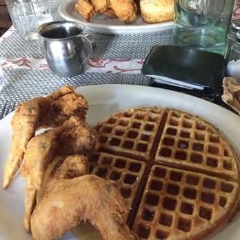4 Brothers Breakfast - Chicken wings and sweet potato waffle. - Southern Near Me - Warren, New Jersey 4 Brothers Breakfast - Chicken wings and sweet potato waffle. - Southern Near Me - Warren, New Jersey