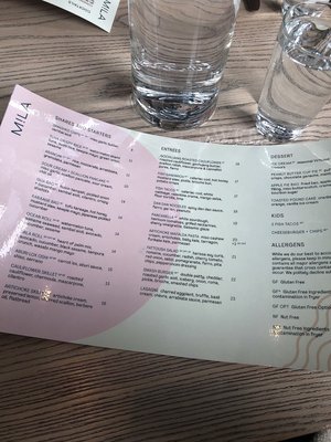 Menu photo 6 Mila Vancouver, BC