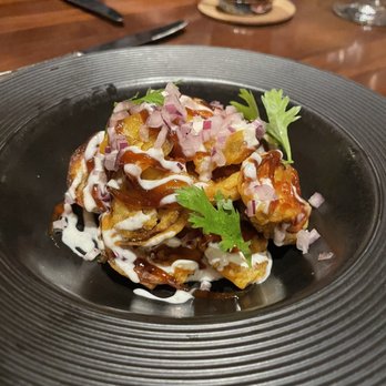 Junoon - Eggplant Chaat - Indian Near Me - New York, New York Junoon - Eggplant Chaat - Indian Near Me - New York, New York