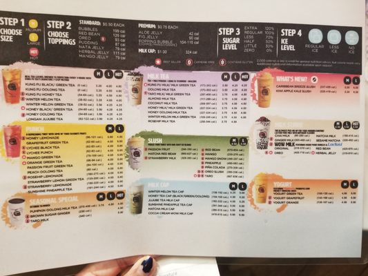 Menu photo 5 Kung Fu Tea New York, NY