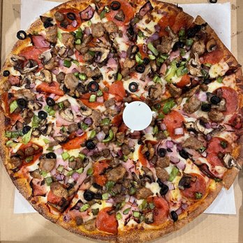 Cali Bros Pizza - 14in specialty combo pizza regular crust - Chicken Wings Near Me - Fresno, California