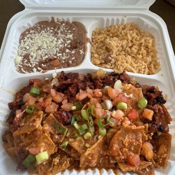 Taqueria Guadalajara - Chilaquiles con Carne - Mexican Near Me - San Leandro, California