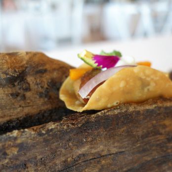 Casa Manolo - Taco of Lamb, Yogurt, Mint @endoedibles on Instagram for more - Mediterranean Near Me - Daimús, V
