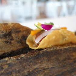 Casa Manolo - Taco of Lamb, Yogurt, Mint @endoedibles on Instagram for more