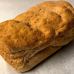 Gluten Free Things - Gluten Free Vegan Sandwich Bread / Deli Loaf.   4" tall, 7" wide 19 oz.  Free from: gluten, dairy, eggs, soy, nuts, corn
