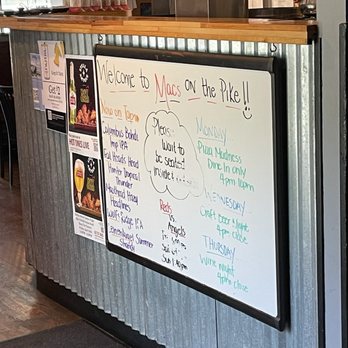 Mac's Pizza Pub - Specials board - Pizza Near Me - Cincinnati, Ohio
